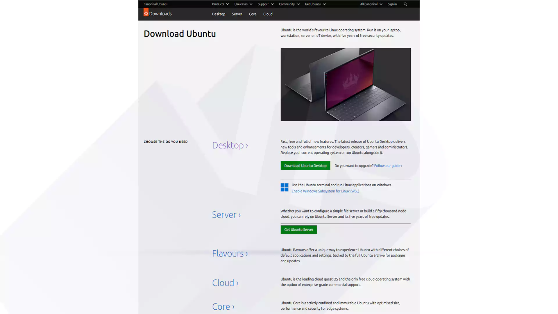 How to download Ubuntu 